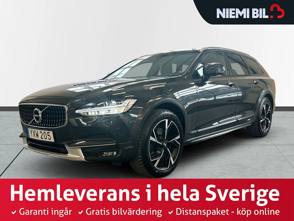 Volvo V90 Cross Country D4 AWD S&V-hjul/Skinn/Bkam/Pano/Drag