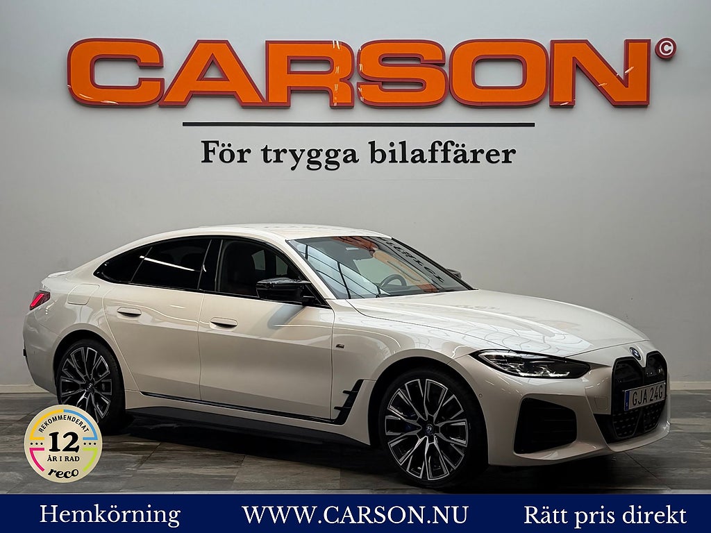 BMW i4 M50 xDrive M Sport Charged H&K 360° Dragkrok "20" MOMS