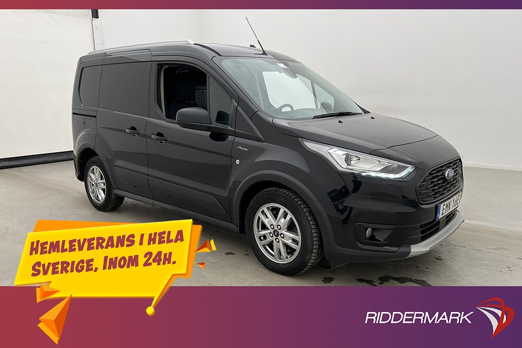 Ford Transit Connect Active Värm Drag B-Kamera 2xDörrar Moms