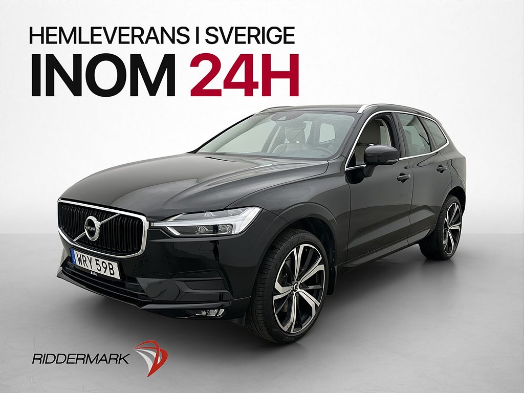 Volvo XC60 B4 AWD Momentum Skinn Drag Värmare Kamera CarPlay