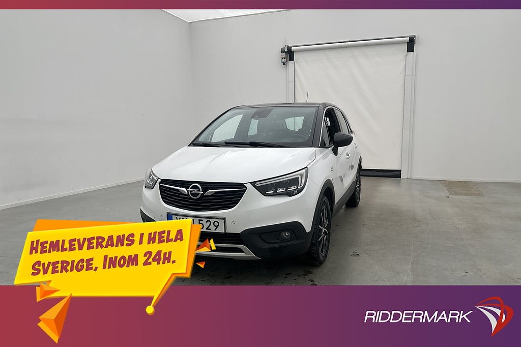 Opel Crossland X 1.2 Turbo Dynamic Värmare HUD Kamera Navi