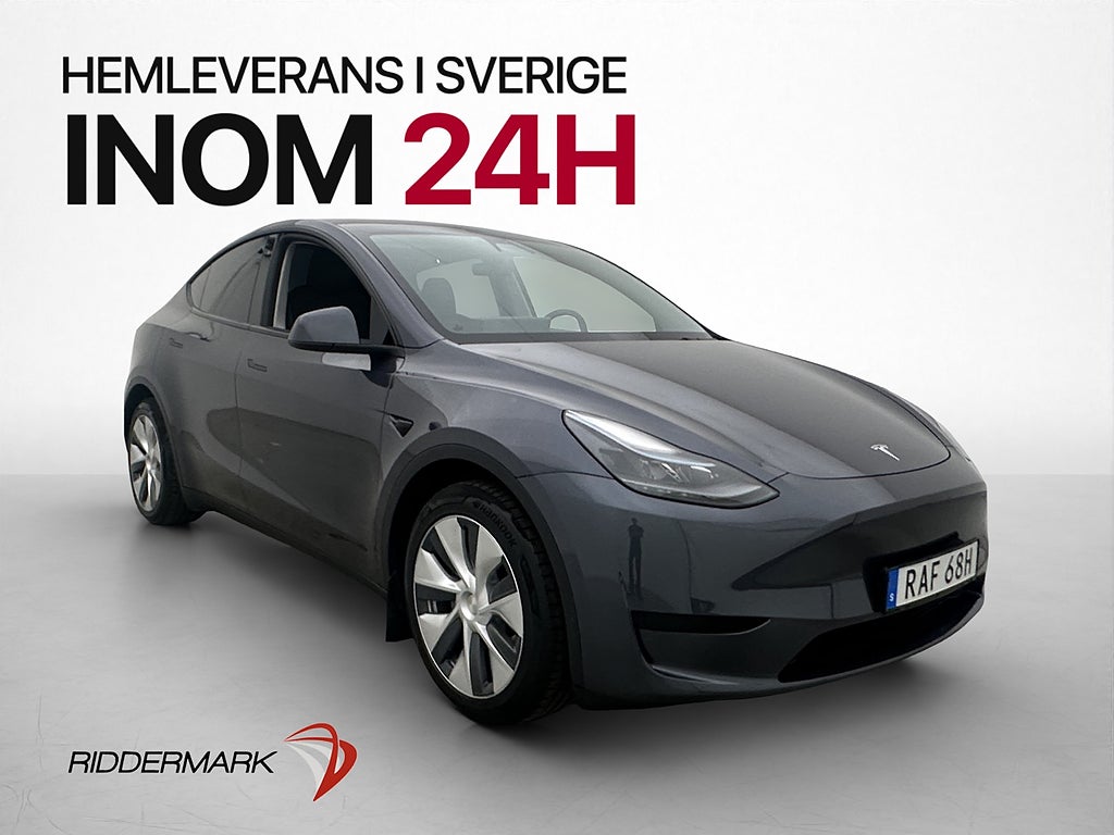 Tesla Model Y Standard Range RWD Svensksåld Panorama Drag