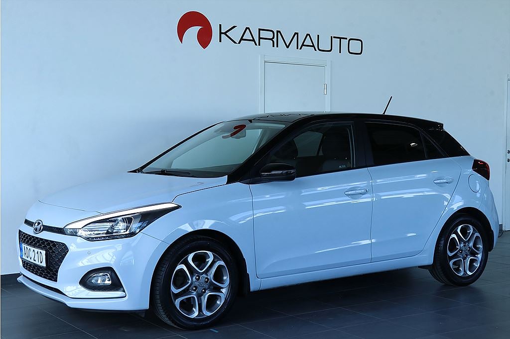 Hyundai i20 1.0 T-GDI blue Manuell Limited Edition 100hk Tvåton Backkamera C