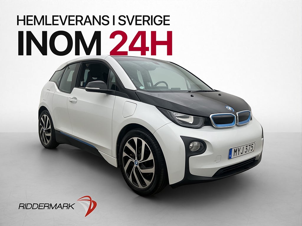 BMW i3 60 Ah REX 170hk  Advanced Navi P-sensor Bluetooth