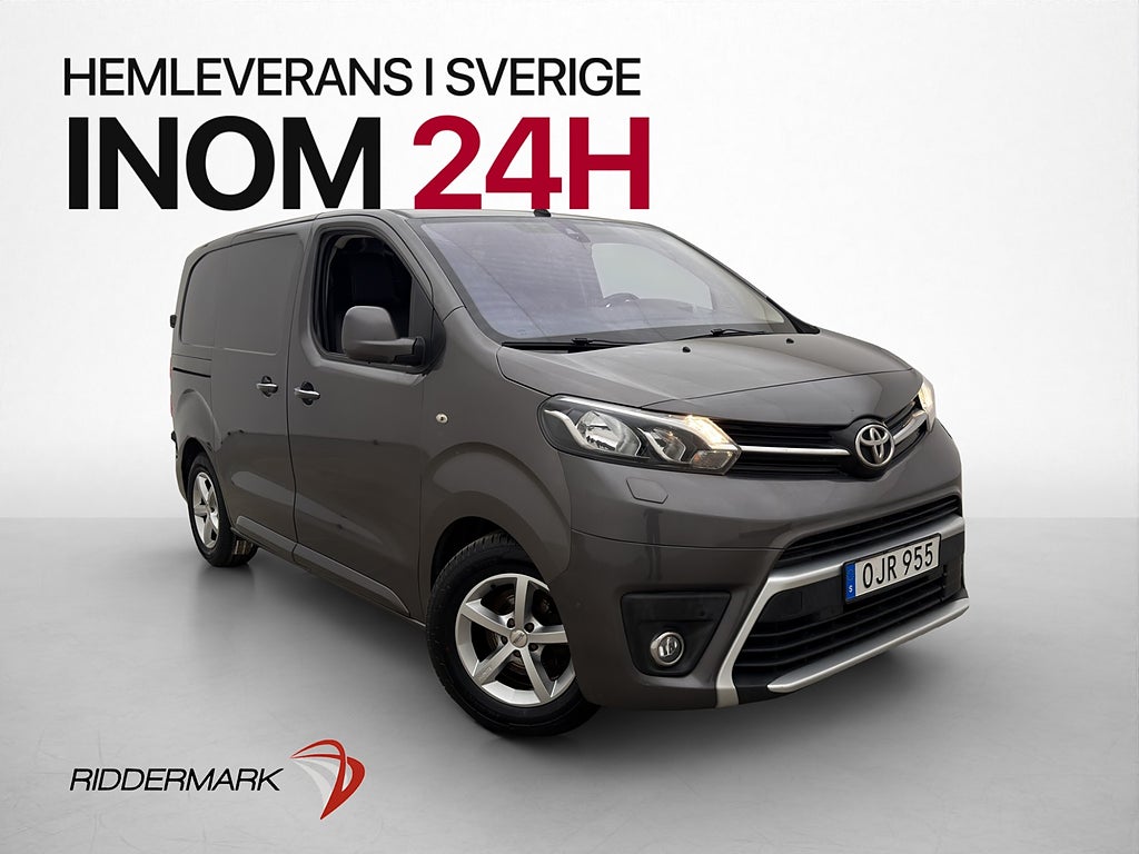 Toyota ProAce Ny-Kamrem Dragkrok 3-Sits HUD B-Kamera Moms