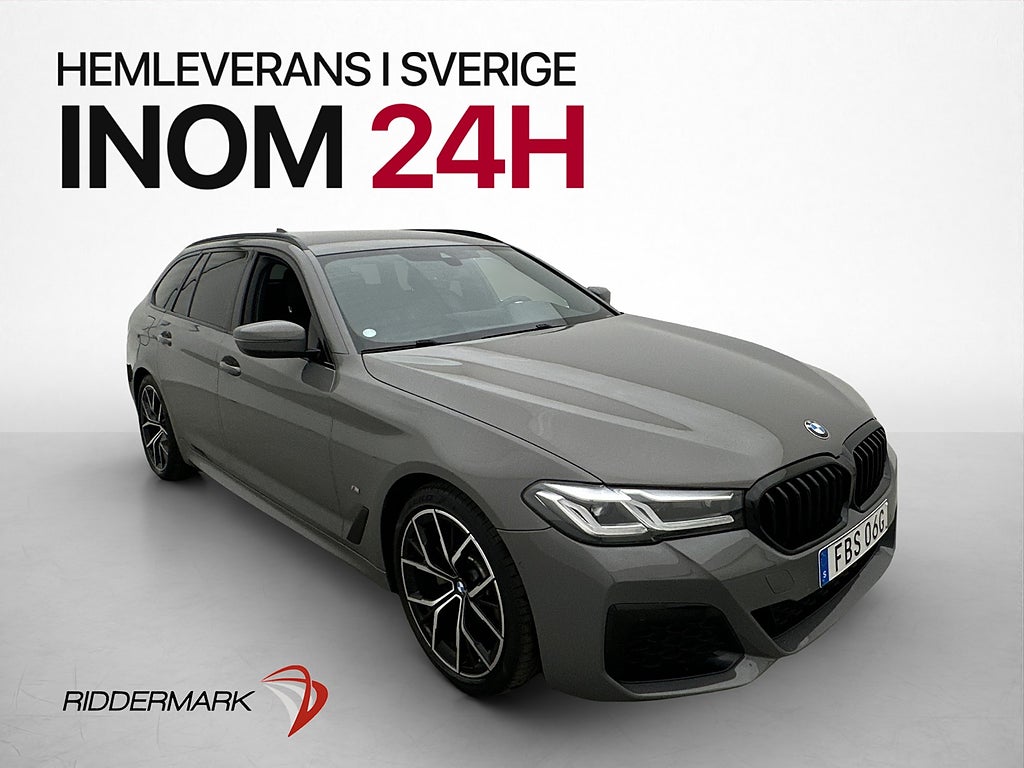 BMW 520 d xDrive Touring M Sport Värm Läder Drag Kamera HiFi