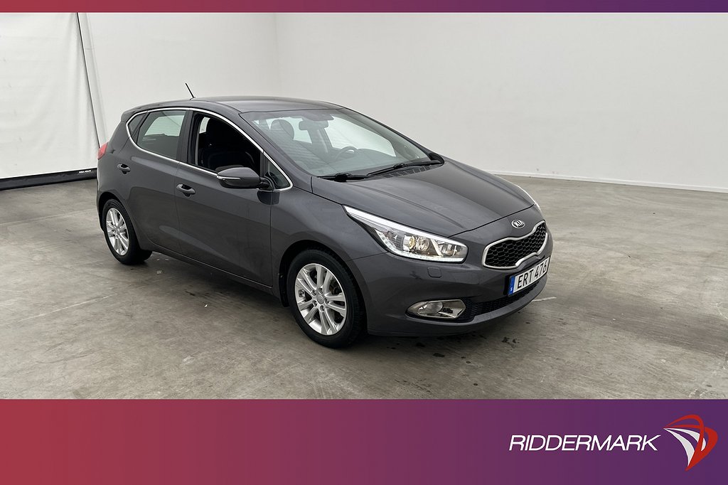 Kia Cee´d 1.6 CRDi 128hk Sensorer Rattvärme Farthållare