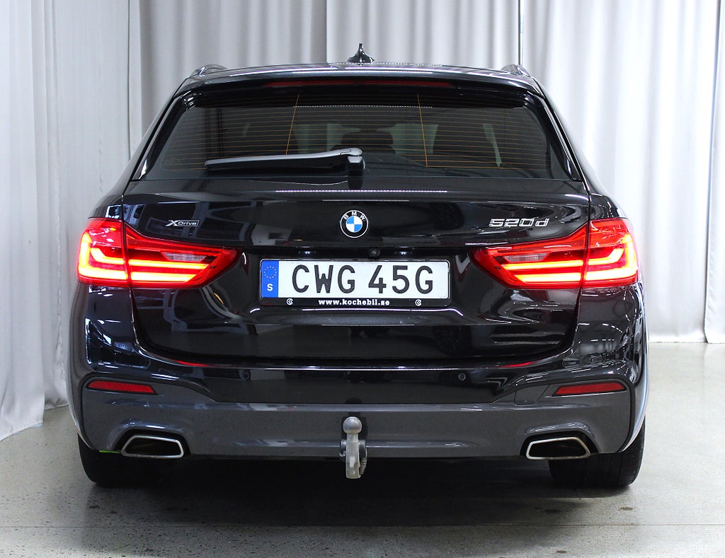 BMW 520 d xDrive 190HK, M-Sport, Drag, S&V-hjul, 3,99% Ränta