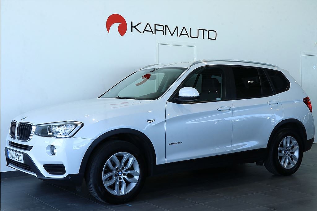 BMW X3 xDrive 20d 190hk Backkamera Navi 4WD
