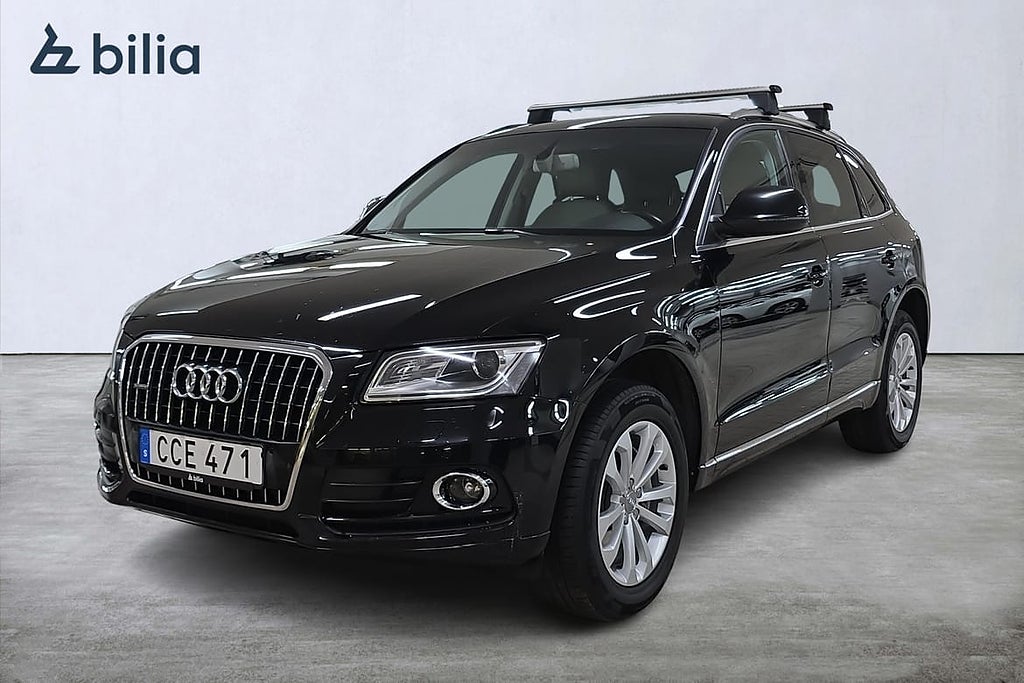 Audi Q5 2.0 TDI quattro /Läder/Dragkrok/Elinställbart förars...