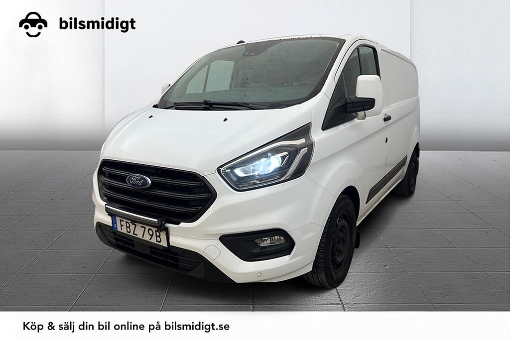 Ford Transit Custom 280 2.0 Aut L1 Drag Inredd Kamera Värmare 3sits MOMS