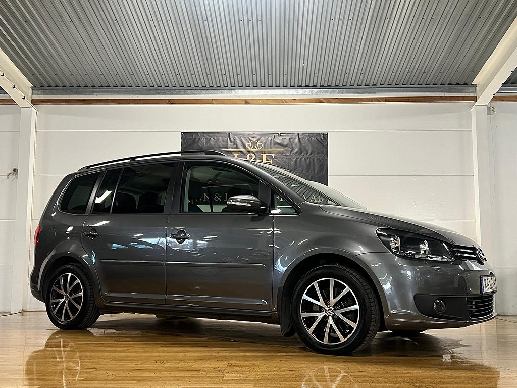 Volkswagen Touran 1.4TSI Master DRAG/7SITS/1ÅRGARANTI/1ÄGARE