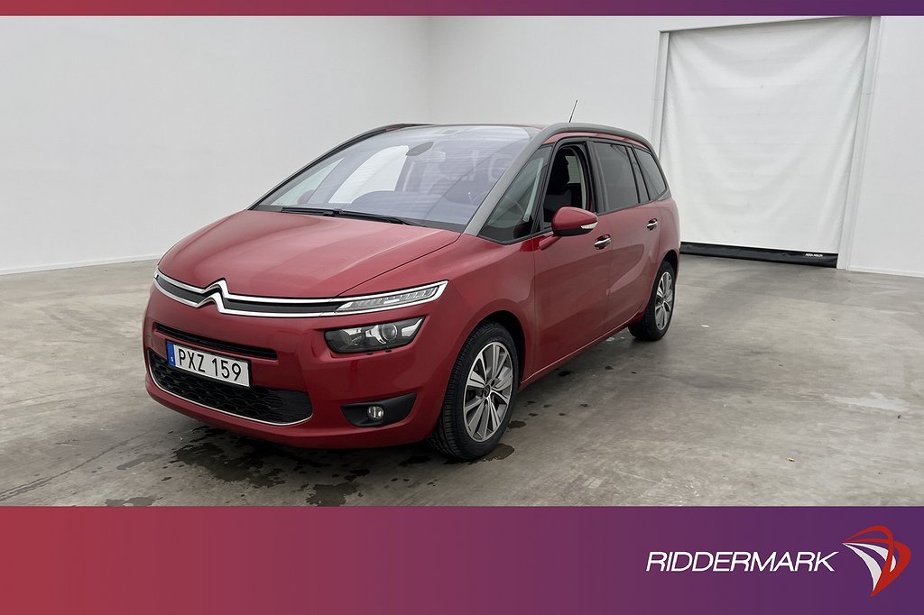 Citroën Grand C4 Picasso 120hk Feel 7-Sits Kamera Navi Drag