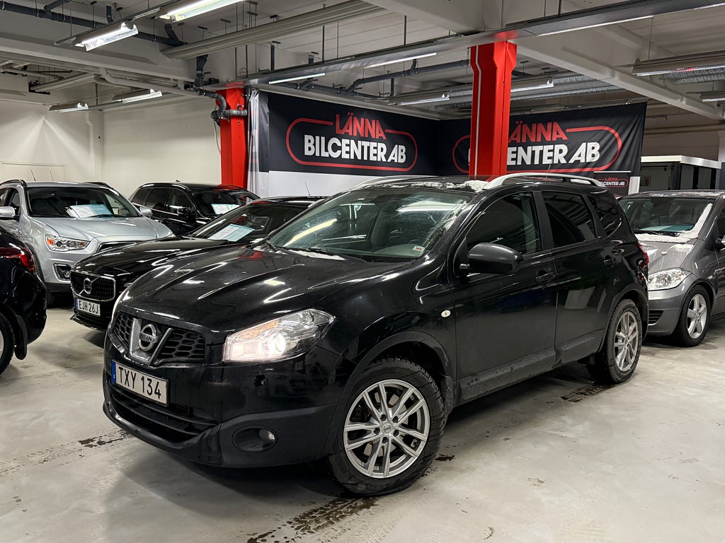 Nissan Qashqai+2 2.0 4x4 Aut Drag 7-sits Pano Kamera Navi Ny servad SoV