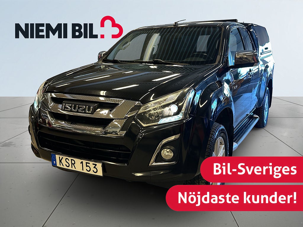 Isuzu D-Max Space Cab 1.9 4WD Drag/MoK-Värm/Kamera/Dvärm/SoV-Däck