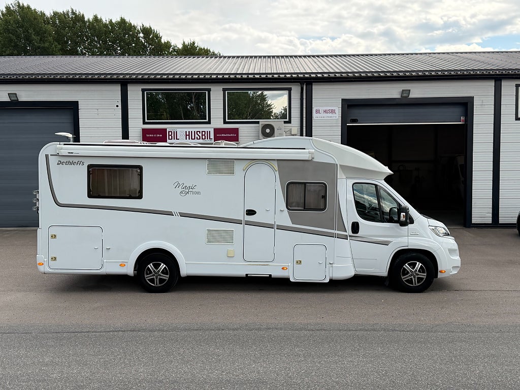 Dethleffs T 7151-4 Magic Edition DBM ALDE, Queenbed, Taksäng
