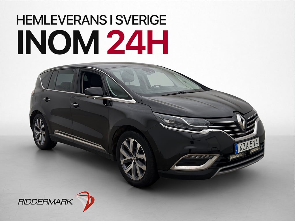 Renault Espace 1.6 dCi 160hk 7-sits Navi Pano Kamera Drag