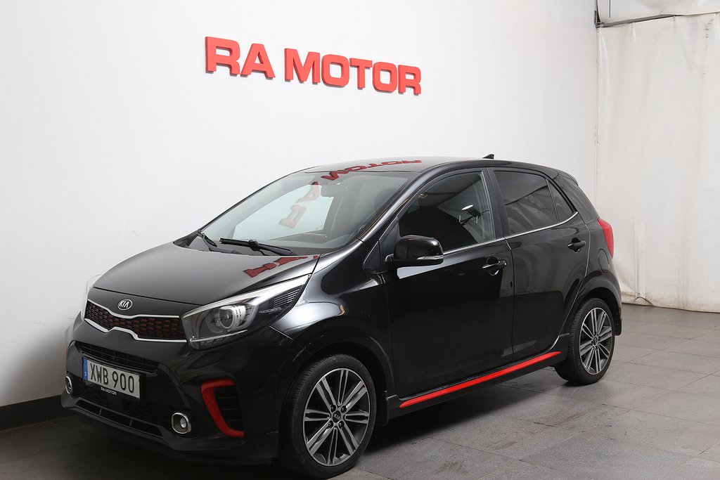 Kia Picanto 1,0 T-GDI 100hk GT-Line Skinn CarPlay Kamera