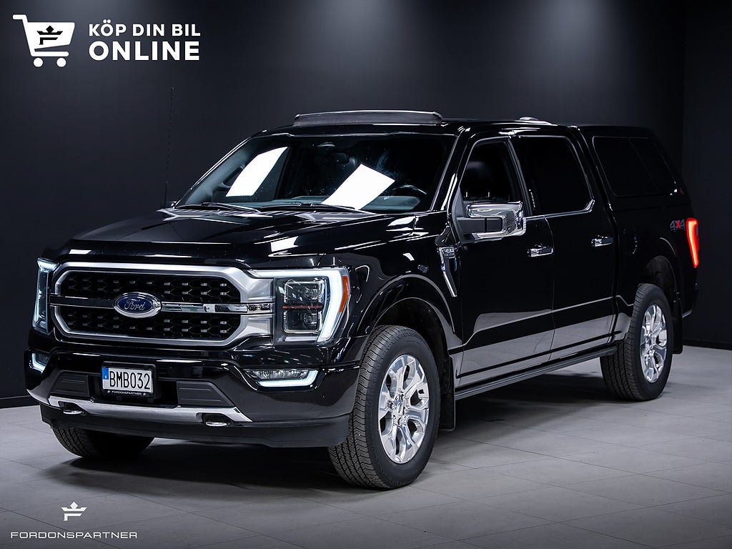 Ford F-150 SuperCrew 3.5 V6 ECOBOOST PLATINUM KÅPA LEASEBAR 