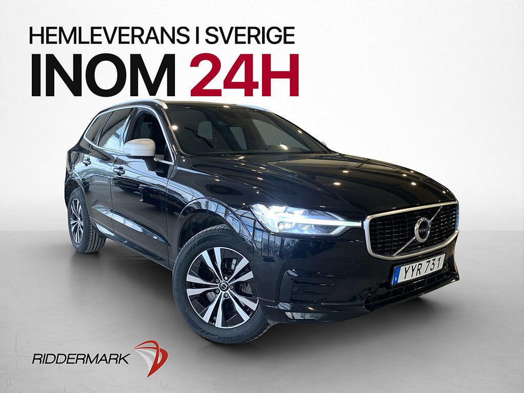 Volvo XC60 D4 AWD 190hk R-Design D-Värmare Drag Navi VOC