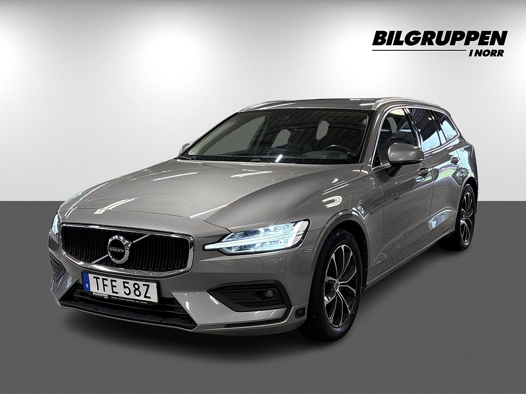 Volvo V60 D4 Momentum Advanced (Vinterhjul, Drag, Värmare, Skinn)