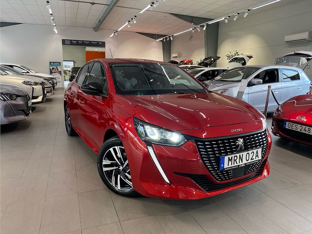 Peugeot 208 Allure 1.2 PureTech 102hk Aut - BACKKAMERA