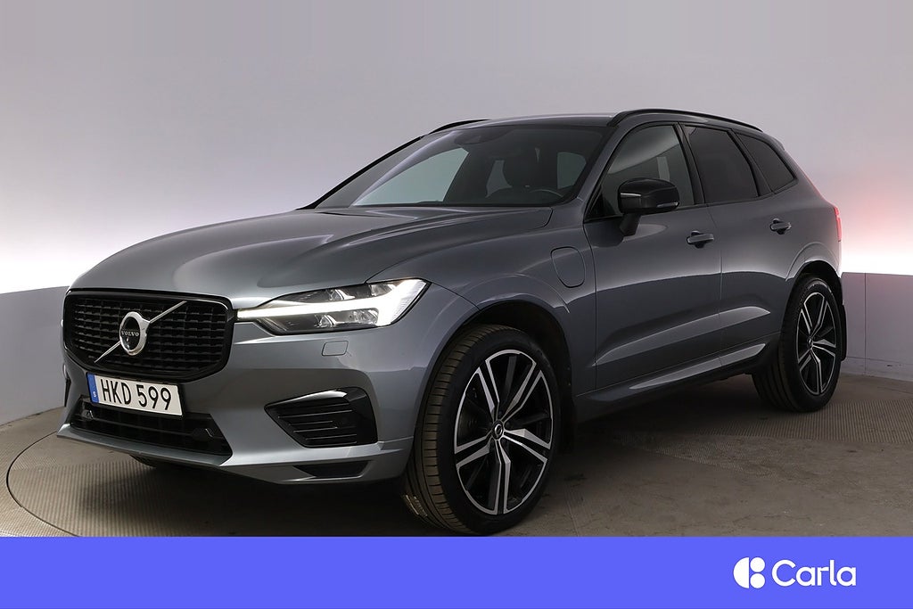 Volvo XC60 T8 AWD R-Design Drag Pano Läder H/K Värmare