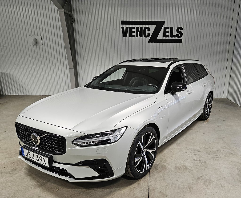 Volvo V90 Recharge T6 AWD Aut R-Design Drag Kamera Pano Fin