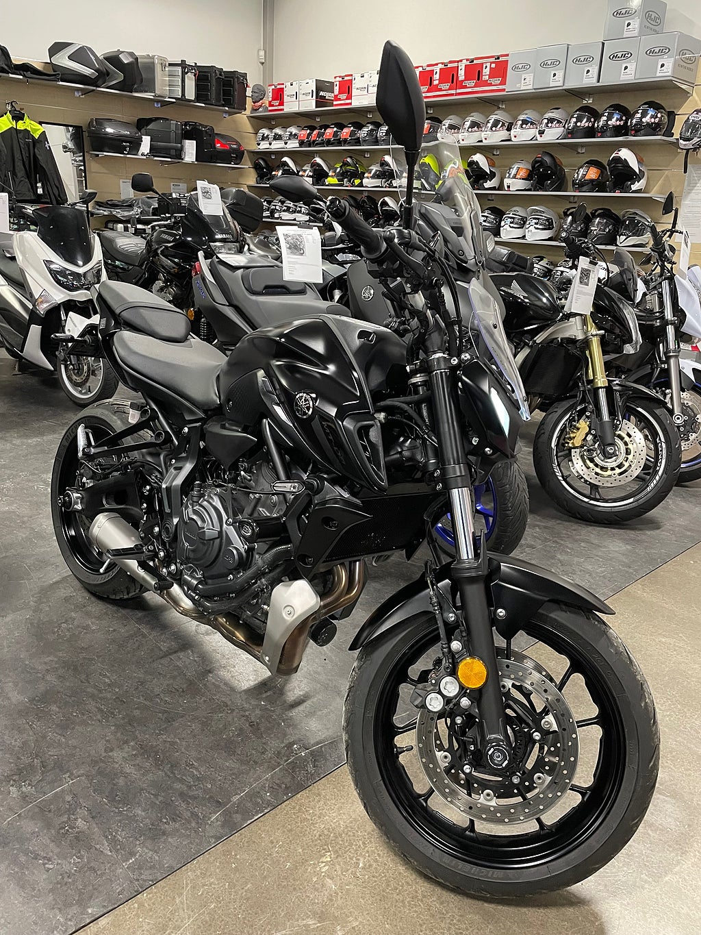 Yamaha MT-07 ABS 190 MIL mt07 mt-07 tail tidy sport screen