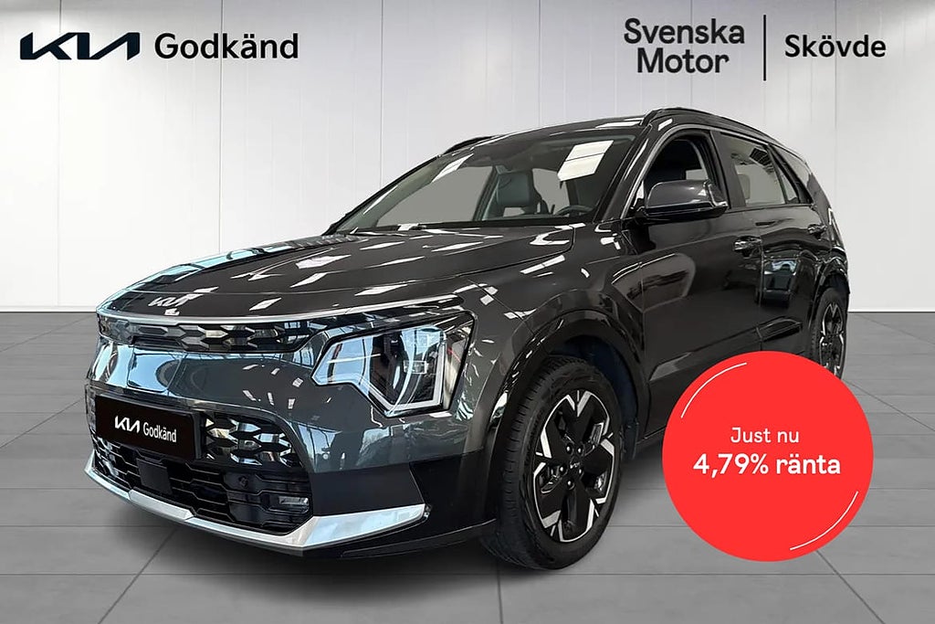 Kia Niro EV Action / Värmepump / Carplay / Navigation / Backkamera / Nyse