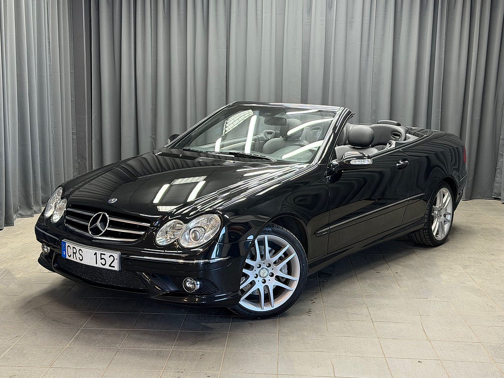 Mercedes-Benz CLK 200 Cabriolet AMG Lågamil