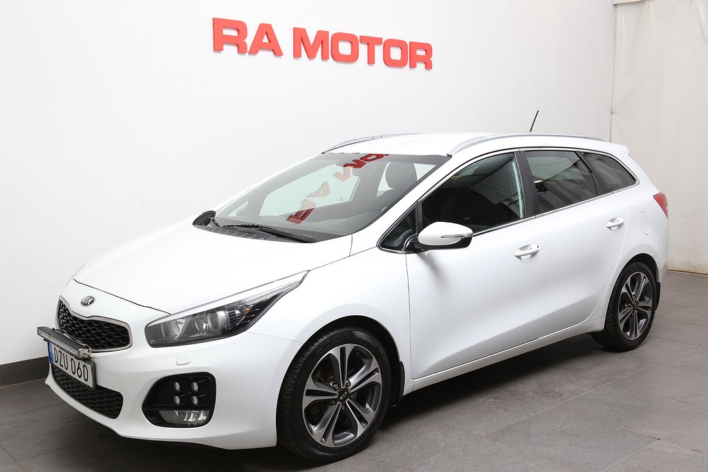 Kia CEED 1,6 CRDi 136hk GT-Line Aut Kombi Extraljus Drag