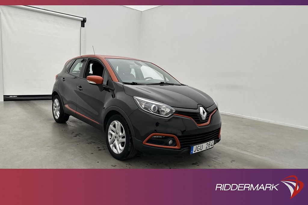 Renault Captur 0.9 TCe 90hk Dynamique Sensorer GPS Låg-Skatt