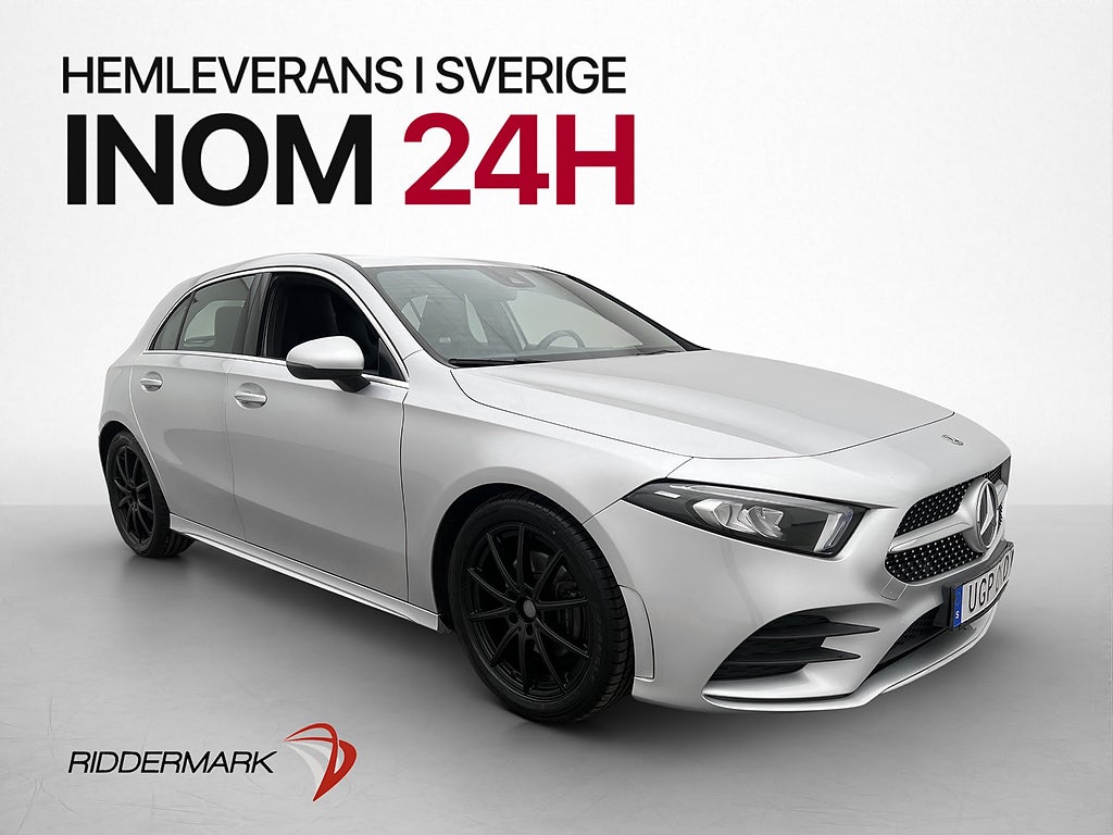 Mercedes-Benz A180 136hk AMG Sport Halvskinn Kamera MOMS