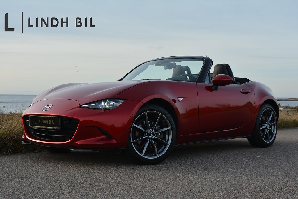 Mazda MX-5 MIATA CABRIOLET 2.0 184HK 6VXL LÄDER BOSE NAV PARKSENS+