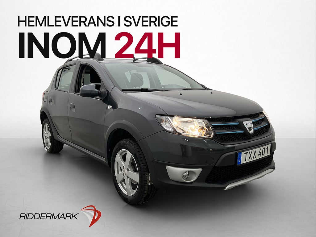 Dacia Sandero Stepway 0.9 TCe 90hk Navigation P-Sensorer