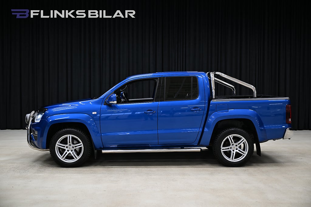 Volkswagen Amarok V6 258HK Automat|Aventura|Rolltop|Flakbåge|Moms|SeUtr!