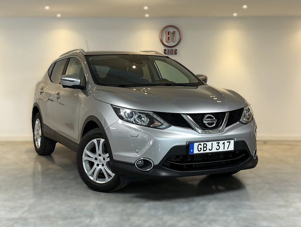Nissan Qashqai 1.2 DIG XTRONIC-CVT DRAG GPS FULLSERVAD 1-ÄGARE LÅGMIL 