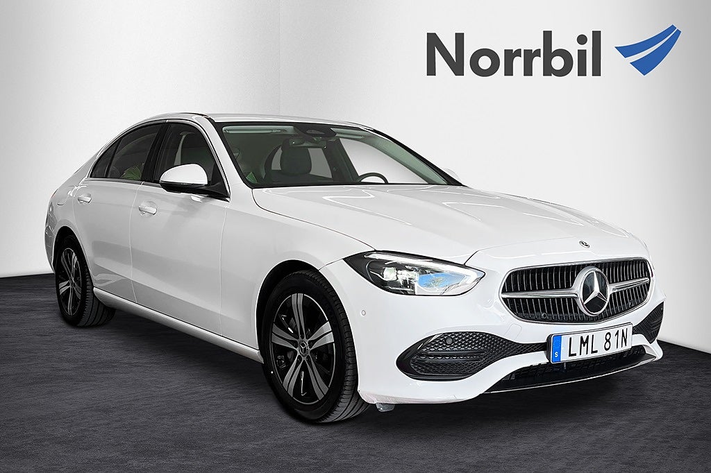 Mercedes-Benz C 300 e 4MATIC 313HK B-kamera, Navi, ACC