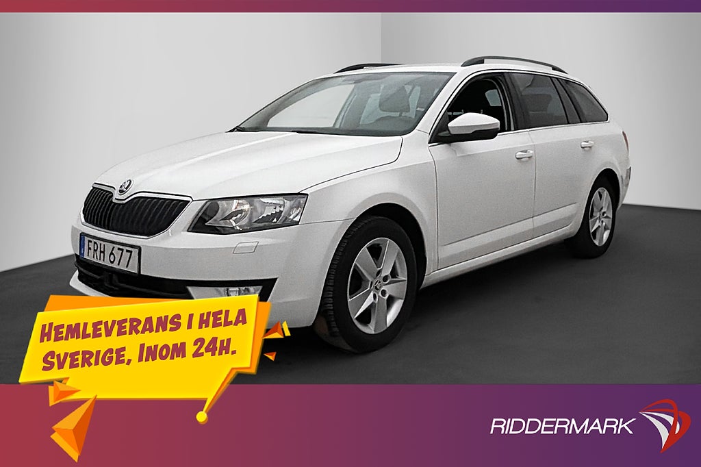 Skoda Octavia 1.2 Ambition Drag Sensorer CarPlay Farthållare