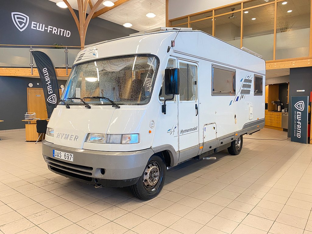 Hymer Hymermobil B 644 (Solcell x2+Batteri x2+Taksäng+B-kort)