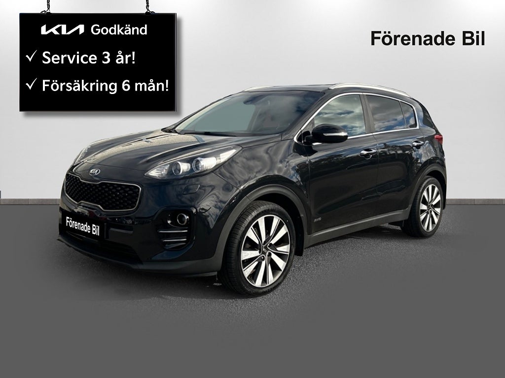 Kia Sportage 2,0 CRDI AWD AUT KOMFORT /Avtagbart drag