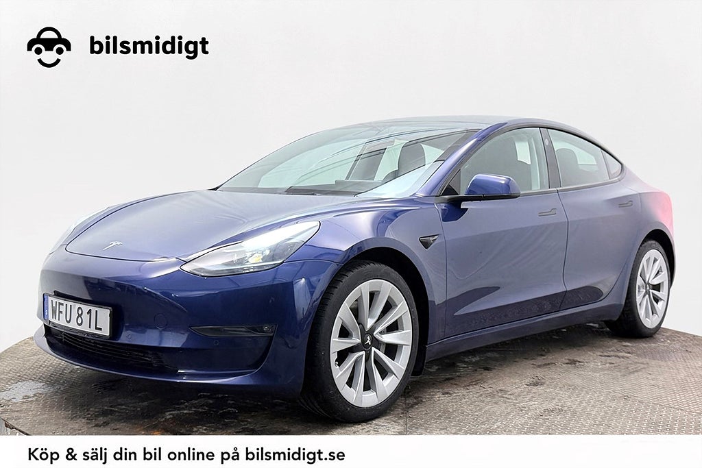 Tesla Model 3 Model 3 Long Range AWD Pano Läder AP MOMS 440hk