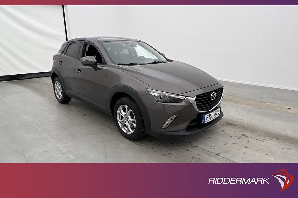 Mazda CX-3 2.0 SKYACTIV-G 120hk Vision Navi Rattvärme Välser