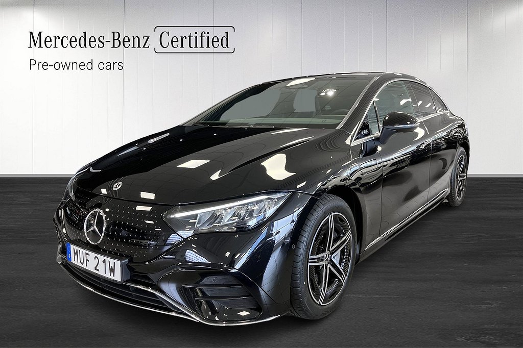 Mercedes-Benz EQE 350 4MATIC, AMG Line, Carplay, Distronic, Minnespaket