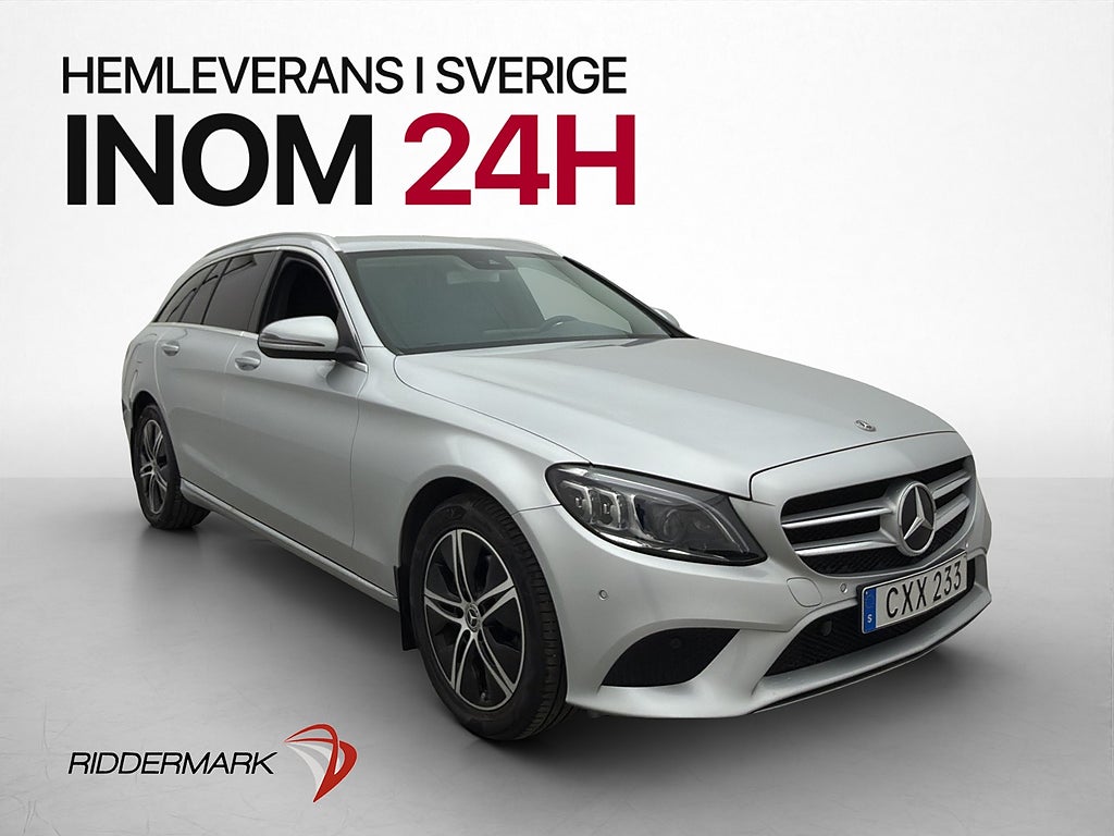 Mercedes-Benz C220 T d 194hk 4M Värmare Kamera Cockpit Drag