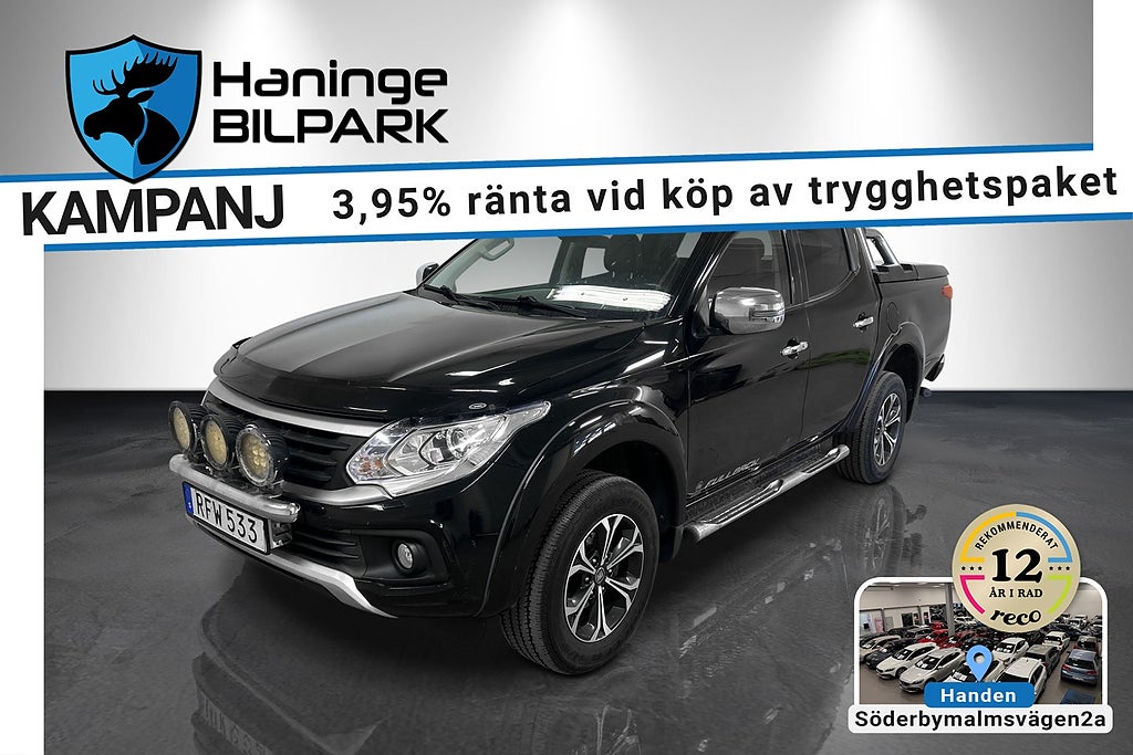 Fiat Fullback Double Cab 2.4 4x4/SUPERDEAL 3,95%/B-KAM/NAV/VÄRMARE