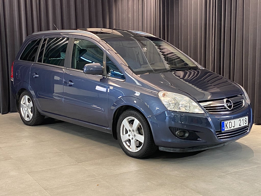 Opel Zafira 1.9 CDTI 150 Hk Automat Panorama 1 Ägare 7-Sits
