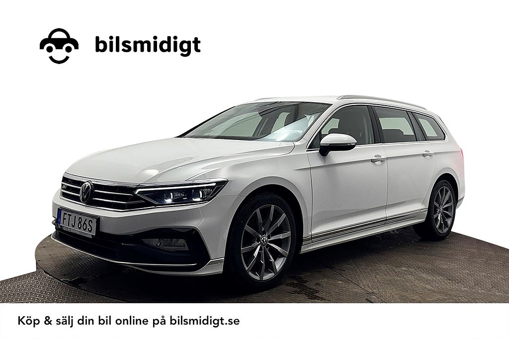 Volkswagen Passat SC 2.0 TDI 4M GT R-Line Drag Alcantara Navi Värmare Kamera 200hk
