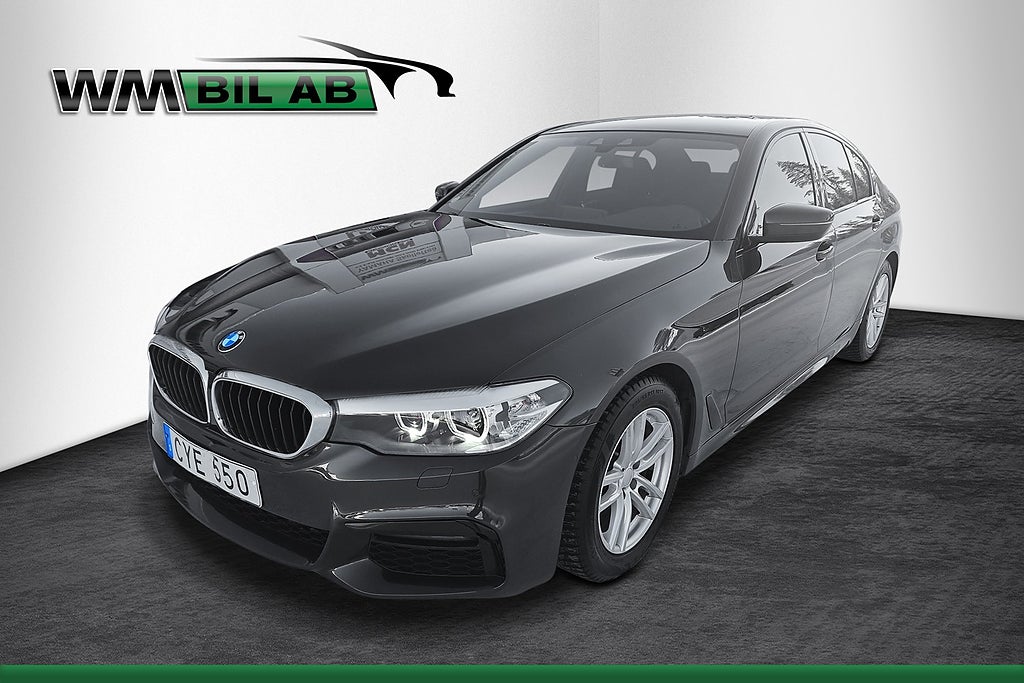 BMW 520d 190hk M Sport Värmare/drag/Navi/Bkamera/ mm